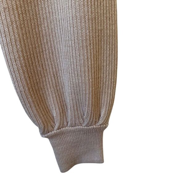 Ulla Johnson Altair Blush Alpaca & Silk Balloon Sleeve Sweater Sz XS/S Old Money - Picture 5 of 14